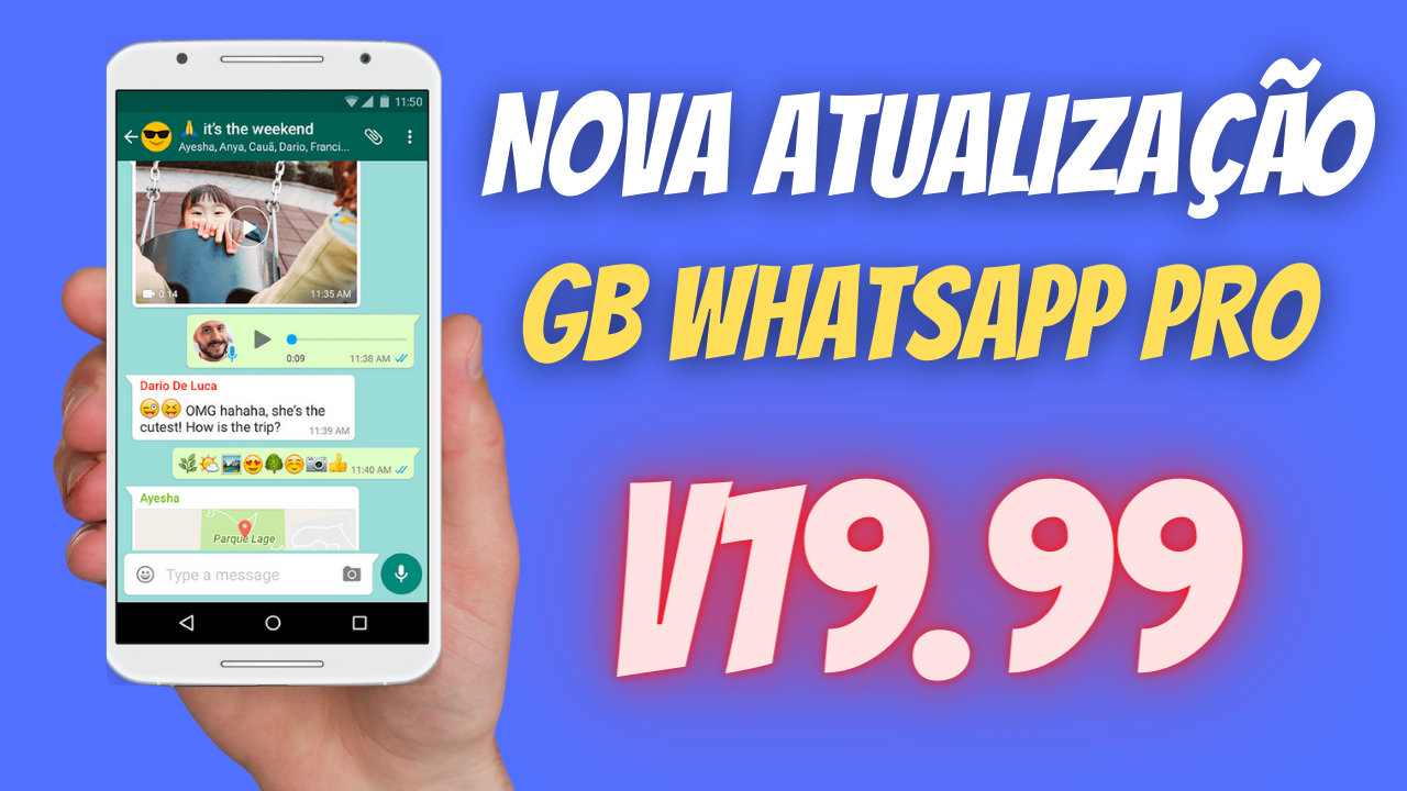 WhatsApp GB PRO v19.99 | Nova Atualização 2024
