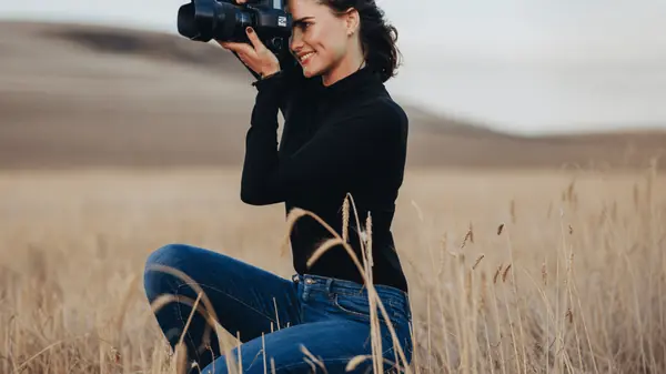 Ensaio fotografico ao ar livre